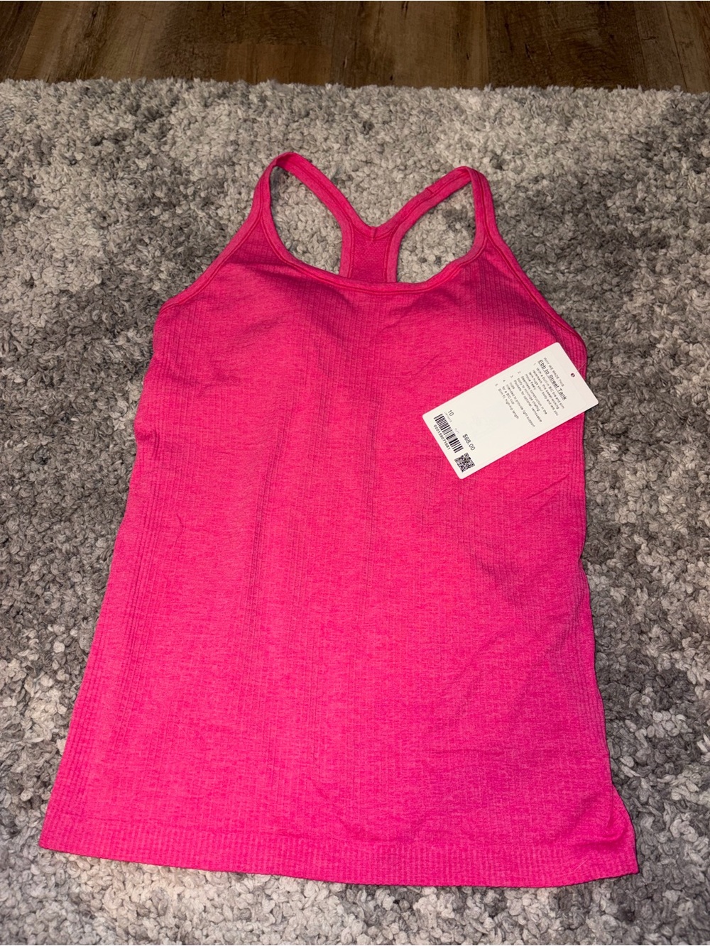 lululemon athletica Pink Ebb street Tank